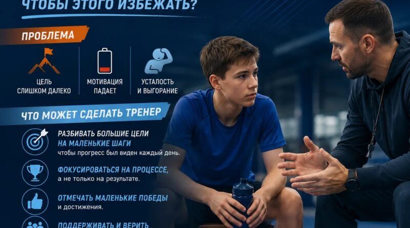 ПОЧЕМУ СПОРТСМЕНЫ ТЕРЯЮТ МОТИВАЦИЮ И КАК ТРЕНЕРУ ЭТО ИСПРАВИТЬ