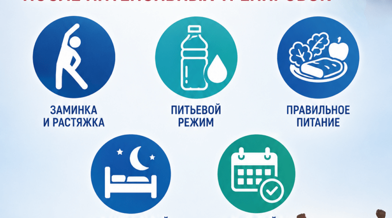 Советы по восстановлению после интенсивных тренировок